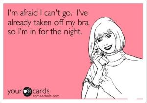 blog bra off in for night